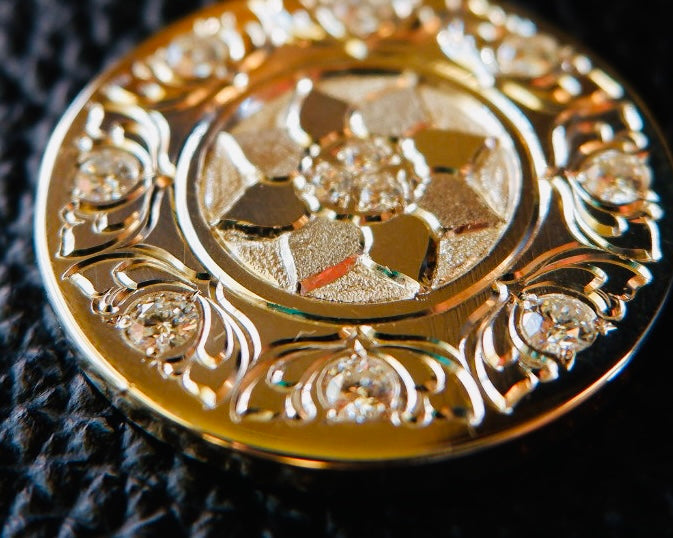 Gratitude Silver Coin Hand Engraved