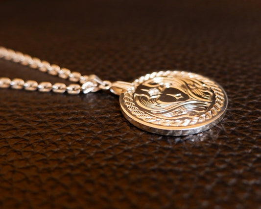 "The Persona" Pendant - Hand Engraved In Sterling Silver