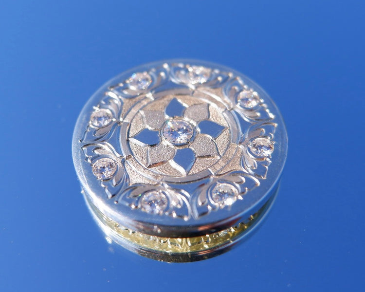 Gratitude Silver Coin Hand Engraved