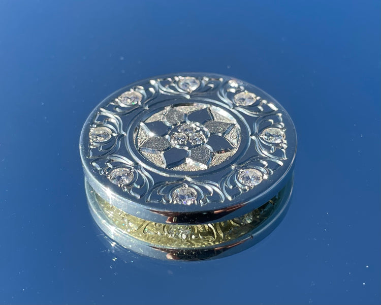 Gratitude Silver Coin Hand Engraved